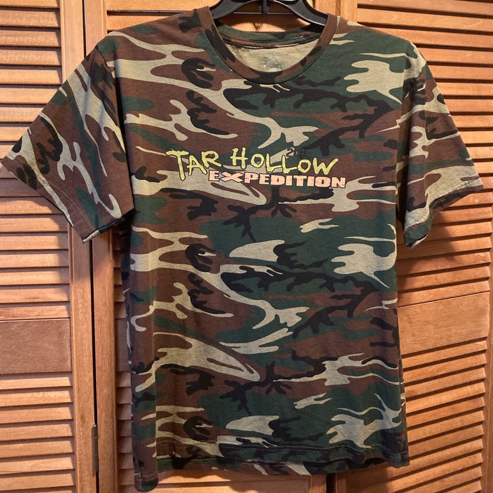 Tar Hollow Expedition 2012 Camouflage Tee Shirt